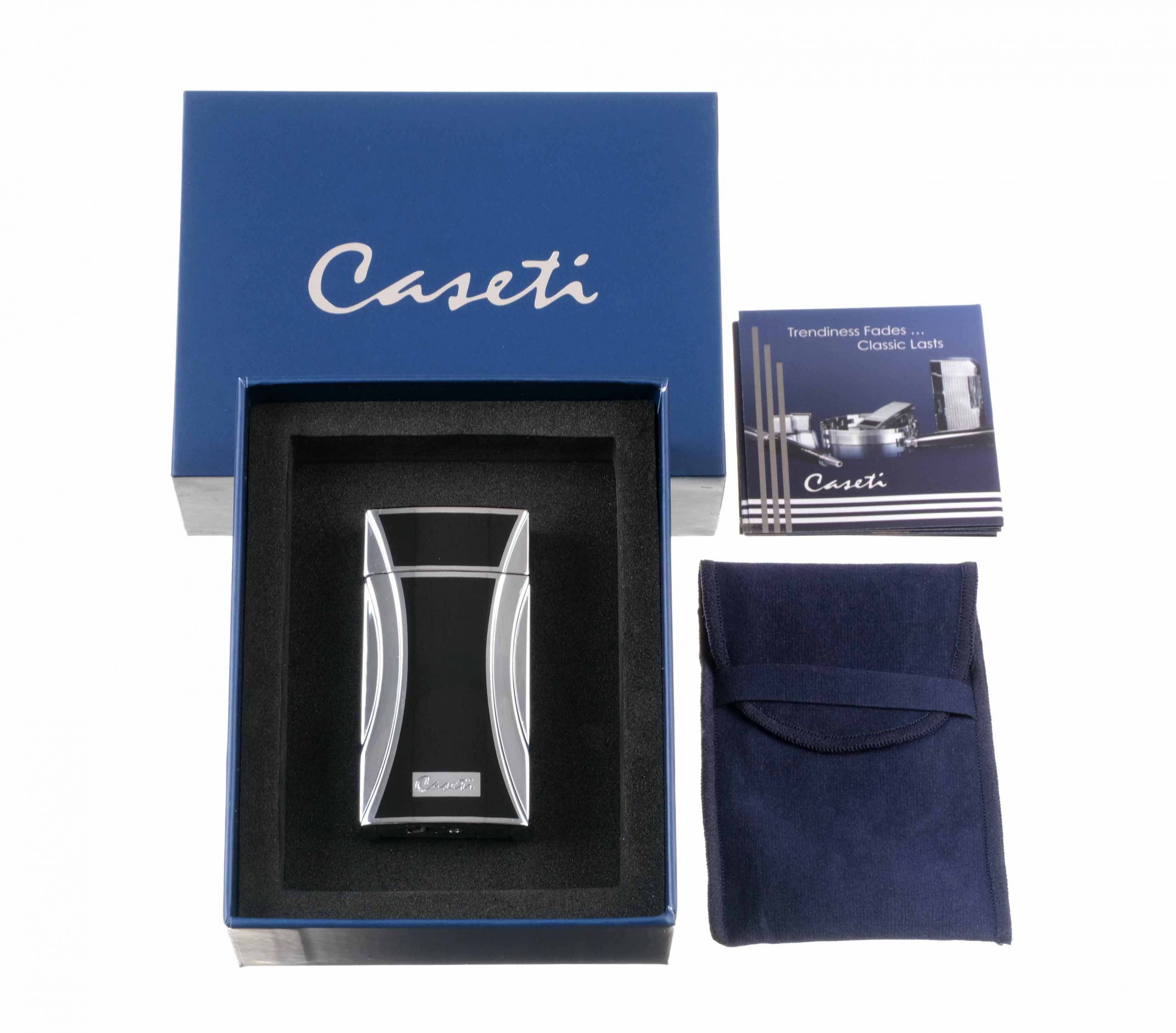 Зажигалка Caseti CA285-1 с гильотиной - подробнее