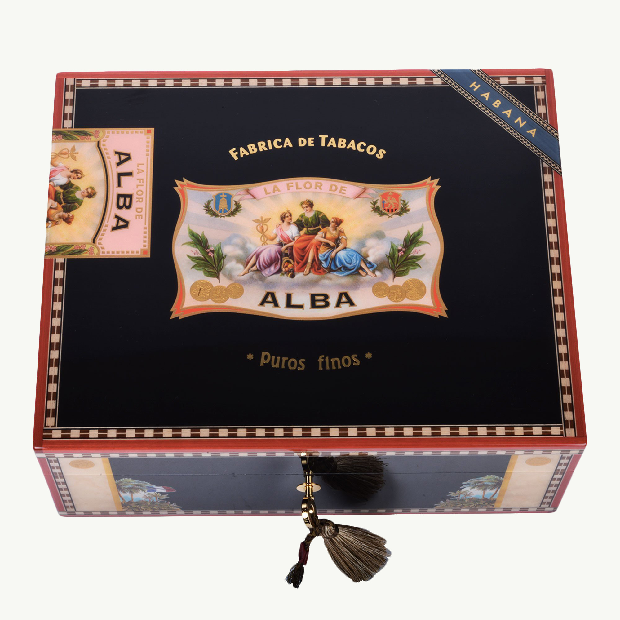 Хьюмидор Elie Bleu Flor de Alba 75 Cigars Black - отзывы