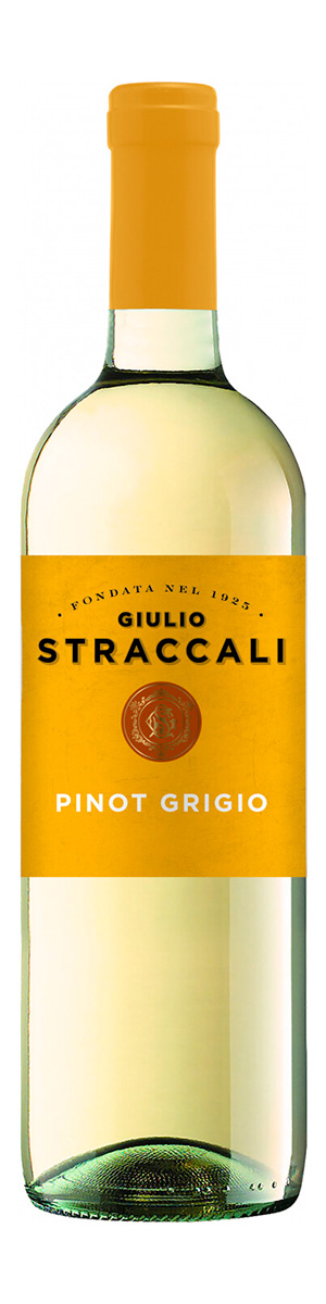 Вино Giulio Straccali, Pinot Grigio IGT 0.75 л