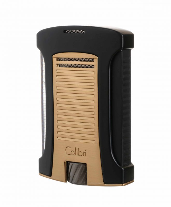 Зажигалка сигарная Colibri Daytona, черно-золотая LI770T16 - подробнее