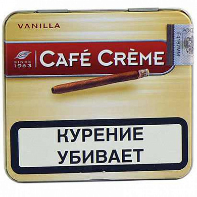 Сигариллы Cafe Creme Vanilla - фото