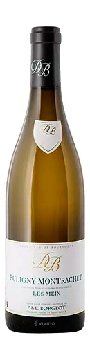 Вино Domaine Borgeot, Puligny-Montrachet Les Meix, 2019 0.75 л - фото