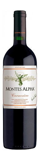 Вино Montes, "Alpha" Carmenere 0.75 л - фото