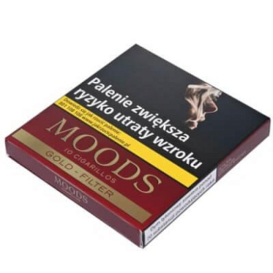 Сигариллы Moods Gold Filter 10 шт - фото