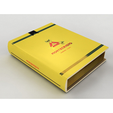 Хьюмидор типа "книга", глобальная марка MONTECRISTO - фото