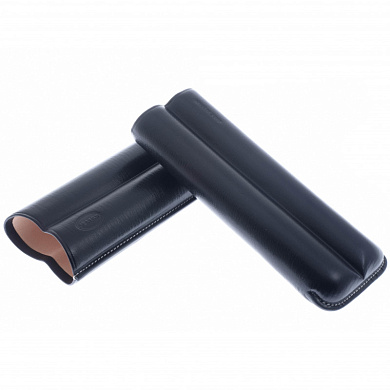 Чехол Jemar на 2 сигары, натуральная кожа 110-2-XL-Black - цена