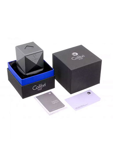 Зажигалка настольная Colibri Quasar, тройное турбопламя, Оружейная сталь LI710T3 - отзывы