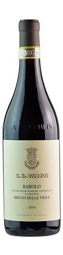 Вино Vajra, Barolo "Bricco delle Viole" 2018 0.75 л - фото