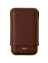 Футляр Bosquet Grained Calf Leather Brown на 3 сигары