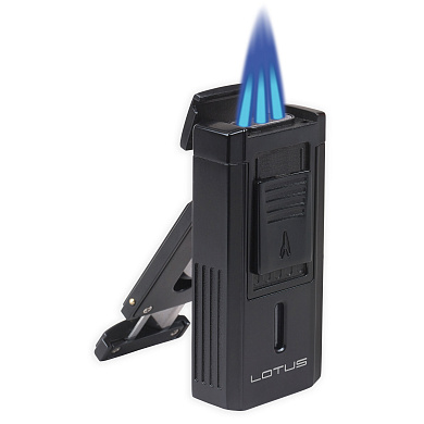 Зажигалка Lotus 6000 Duke Cigar Cutter Black - фото