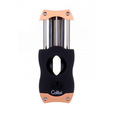 Гильотина Colibri V-cut, черная-розовое золото CU300T6 - цена