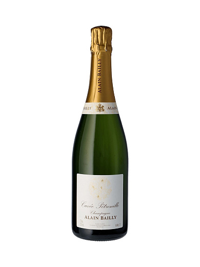 Игристое вино Champagne Alain Bailly, "Cuvee Petronille" Brut, Champagne AOC 0.75 л - фото