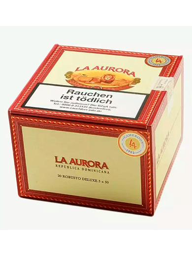 Сигары La Aurora 1903 Edition Cameroon Robusto Deluxe Tubos - отзывы
