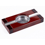 Пепельница Aficionado на 2 сигары Cherry Wood - фото