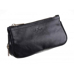 Сумка Ser Jacopo для 2 трубок и табака B06-Black - фото