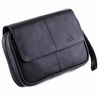 Сумка P&A для 4 трубок и табака 418-Black