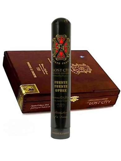 Сигары Arturo Fuente FFOX Fuente Fuente Opus X Lost City Double Robusto Tubos - описание