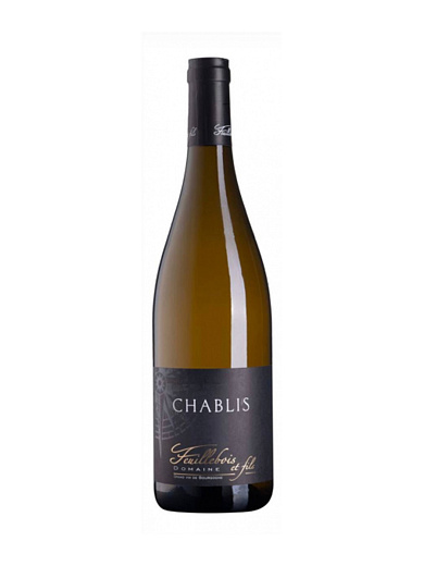 Вино "Domaine Feuillebois et Fils", Chablis 0.75 л - фото