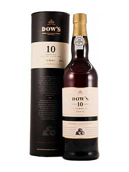 Портвейн Dow's, Old Tawny Port 10 Years, in tube - фото