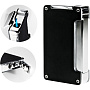Adorini Jet Lighter Black с пробойником