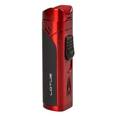 Зажигалка Lotus 7220 Monarch Red Black - фото