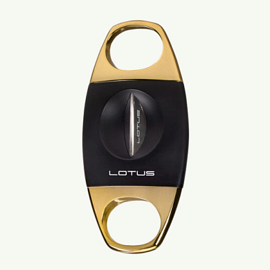 Каттер Lotus Jaws CUT V104 Anodized Black Polished Gold 64RG - фото