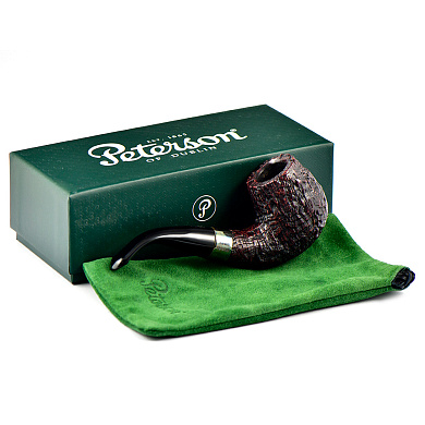Курительная трубка Peterson Sherlock Holmes - Sandblast - Professor P-Lip (без фильтра) - описание