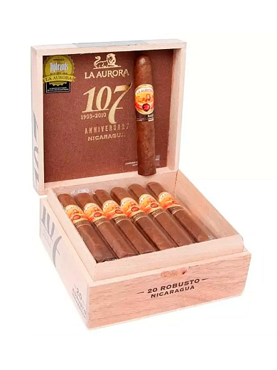 Сигары La Aurora 107 Nicaragua Robusto - цена