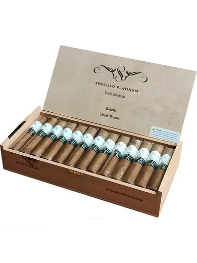 Сигары Sencillo Platinum Robusto - цена