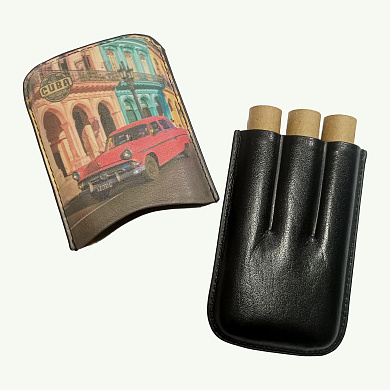 Футляр для 3 сигар Robusto Cuba 620013 - описание