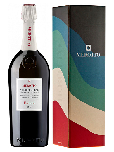 Игристое вино Merotto, "Bareta", Valdobbiadene Prosecco Superiore DOCG 1,5л 1.5 л - фото