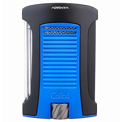 Зажигалка сигарная Colibri Daytona, черно-синяя LI770T13 - фото