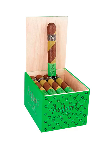 Сигары Asylum 13 The Ogre Super Goliath 80 x 8 - цена