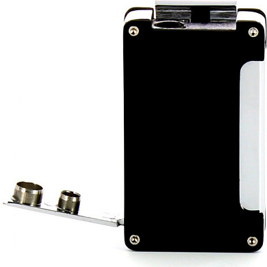 Adorini Jet Lighter Black с пробойником - страна