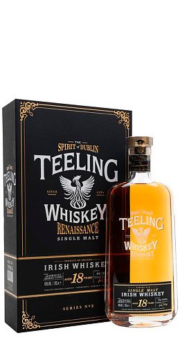 Виски Teeling, "Renaissance" Series 3, Single Malt Irish Whiskey 18 Years Old 0.7 л - фото