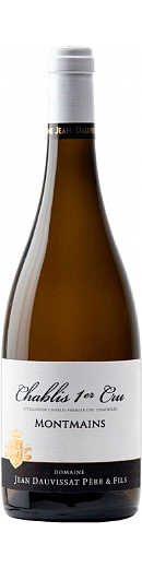 Вино Domaine Jean et Sebastien Dauvissat, Chablis Premier Cru Montmains 0.75 л - фото