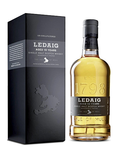 Виски "Ledaig" Aged 10 Years 0.7 л - фото