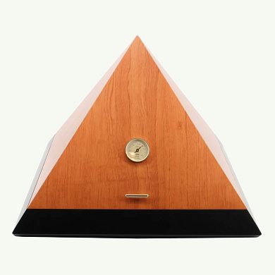 Хьюмидор Adorini Pyramid L Deluxe Bi-Color Cedro Black - фото