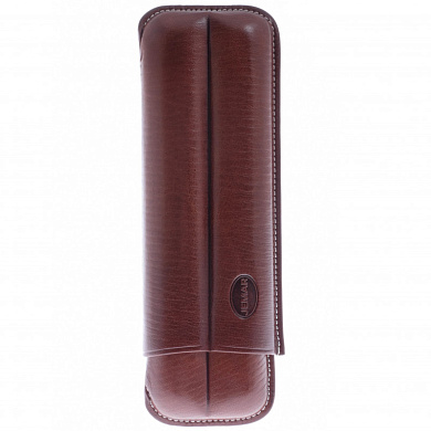 Футляр Jemar на 2 сигары Черчилль 110-2-brown - фото