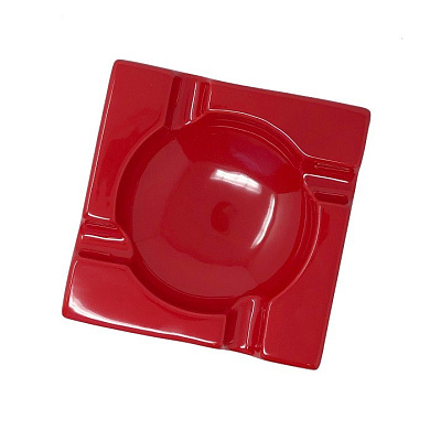 Пепельница Aficionado на 4 сигары Ceramic Red - цена