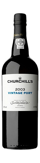 Портвейн Churchill's, Vintage Port, 2003 0.75 л - фото