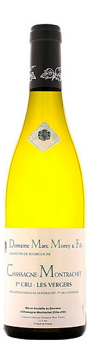 Вино Domaine Marc Morey & Fils, Chassagne-Montrachet 1er Cru "Les Vergers" 0.75 л - фото