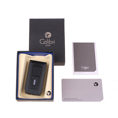 Зажигалка сигарная Colibri Slide (двойное пламя) LI850T10 -