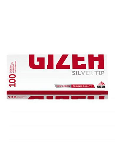 Сигаретные гильзы Gizeh Silver Tip (100 шт) - фото