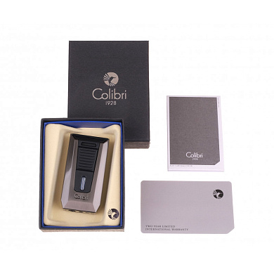 Зажигалка сигарная Colibri Slide (двойное пламя) LI850T12 -
