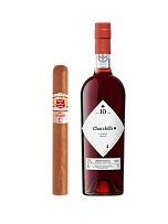 Портвейн Churchill’s 10 aged years Tawny Port и Сигара Hoyo De Monterrey Epicure No. 1 - фото 86