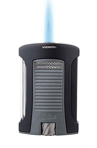 Зажигалка сигарная Colibri Daytona, черно-серая LI770T11 - цена