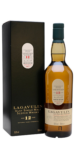 Виски Diageo, "Lagavulin" 12 Years Old 0.7 л - фото
