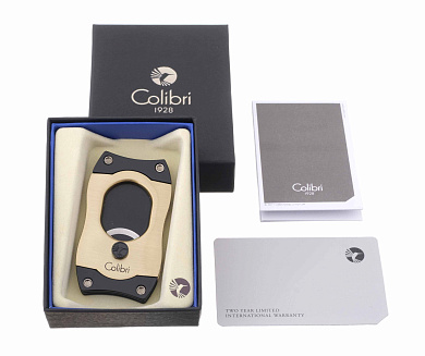 Гильотина Colibri S-cut, золотистая CU500T15 - страна