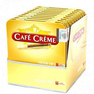 Сигариллы Cafe Creme Filter Tip - фото